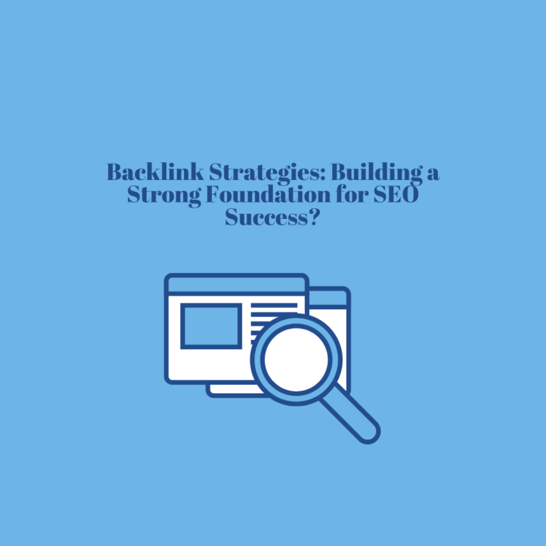 Backlink Strategies